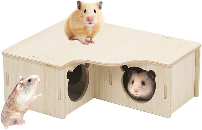 Casetta in Legno ad Angolo